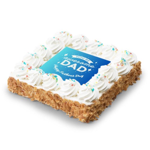 Father's Day Photo cake